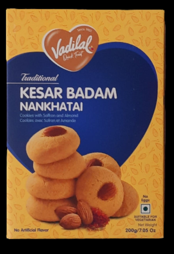 VADILAL - KESAR NANKHATAI - 200GM